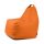 SCHUL-Sessel KLASSE 10B Erdkunde Kunstleder schwer enflammbarer Schulsessel Outdoorgeeignet Zertifiziert nach DIN 1021 1 & 2 Farbe orange