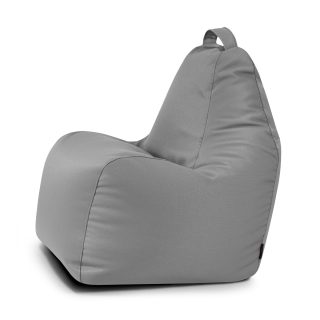 SCHUL-Sessel WALDORF textiler Outdoor-Stoff schwer entflammbar nach B1 Farbe grau
